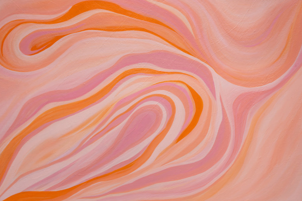 The Woman Who Made Me Original Painting