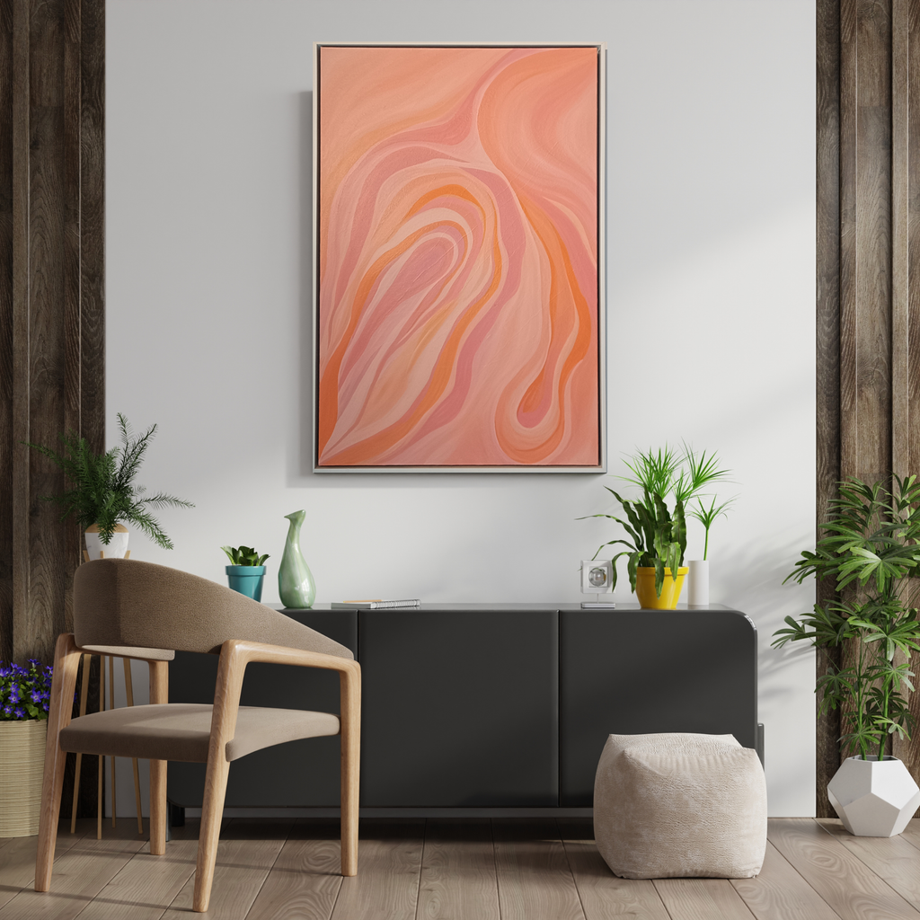 The Woman Who Made Me Original Painting