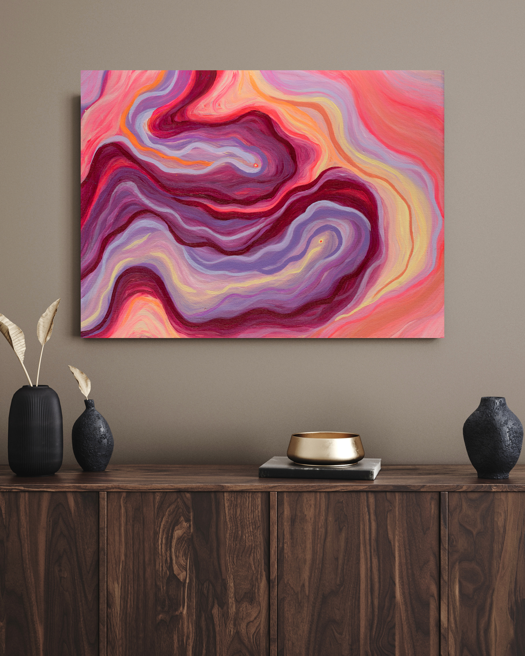 Mom & I Original Painting