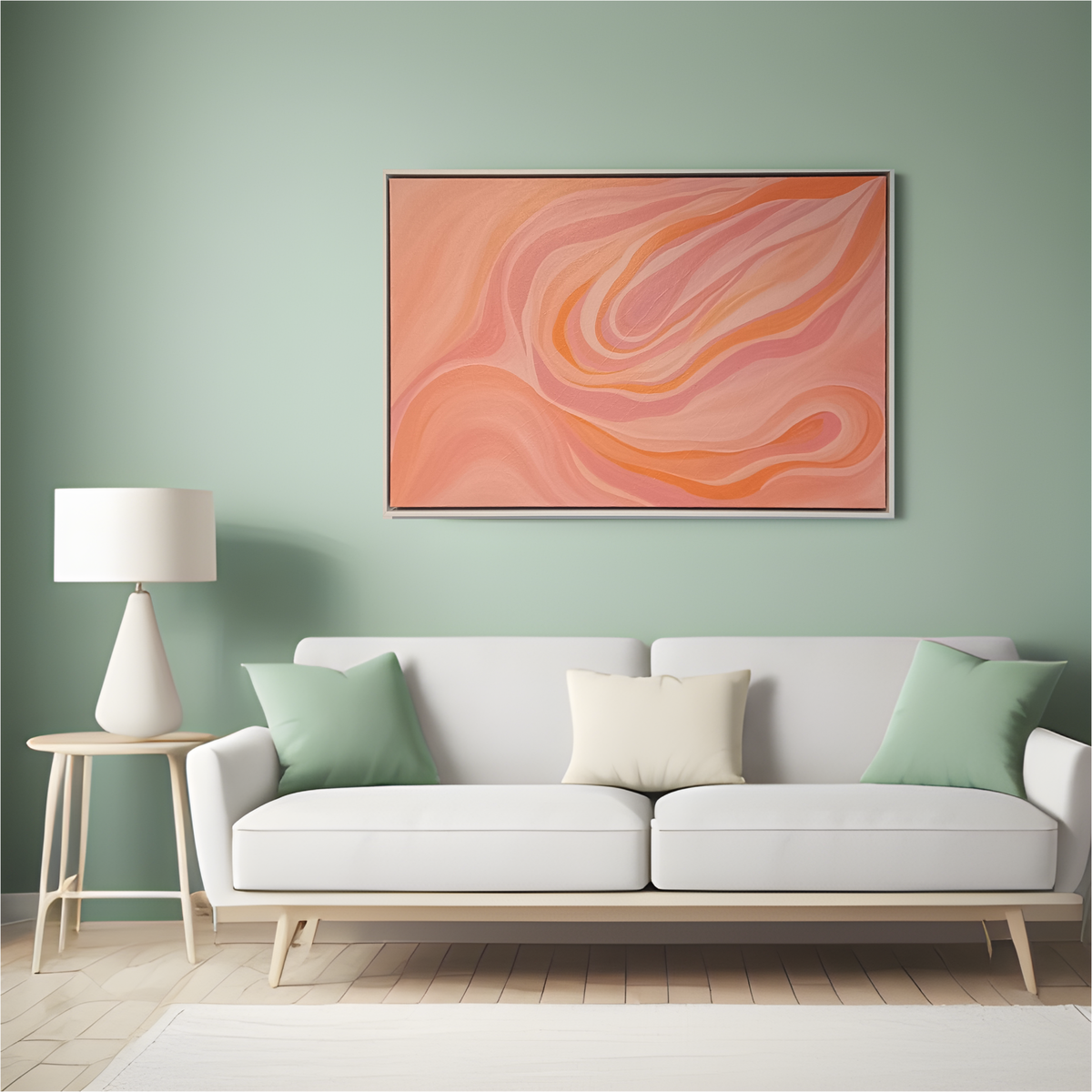 The Woman Who Made Me Original Painting