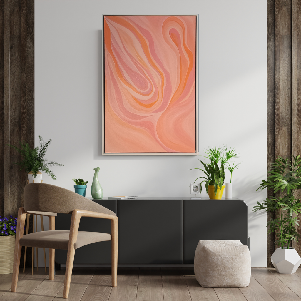The Woman Who Made Me Original Painting