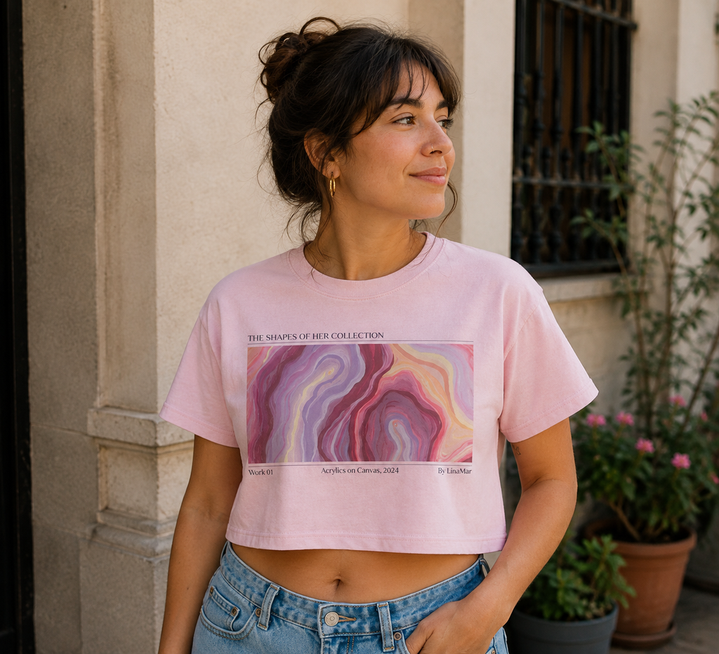 Mom & I — Cropped Women’s T-Shirt