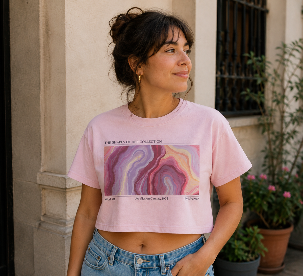 Mom & I — Cropped Women’s T-Shirt