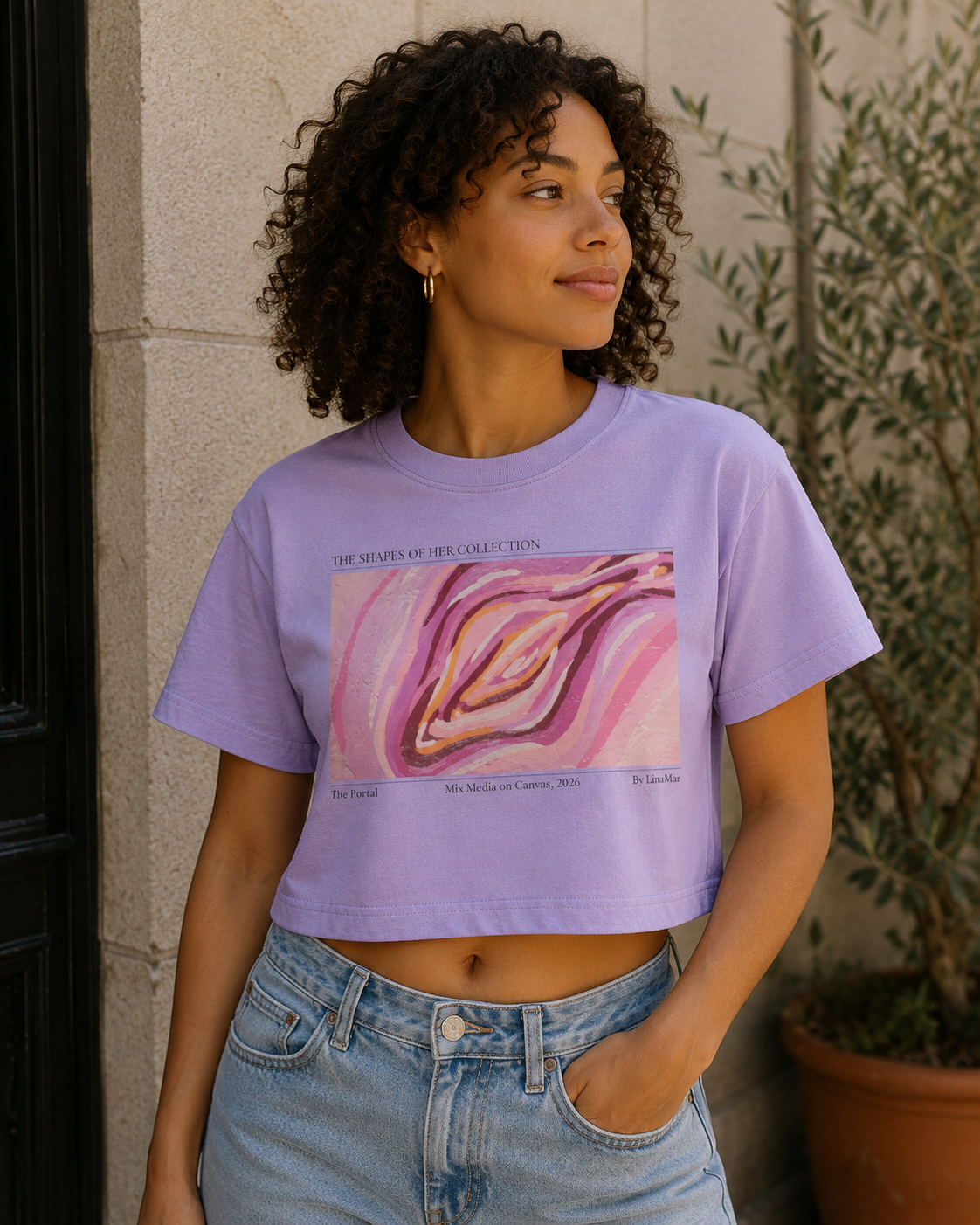 The Portal — Cropped Women’s T-Shirt