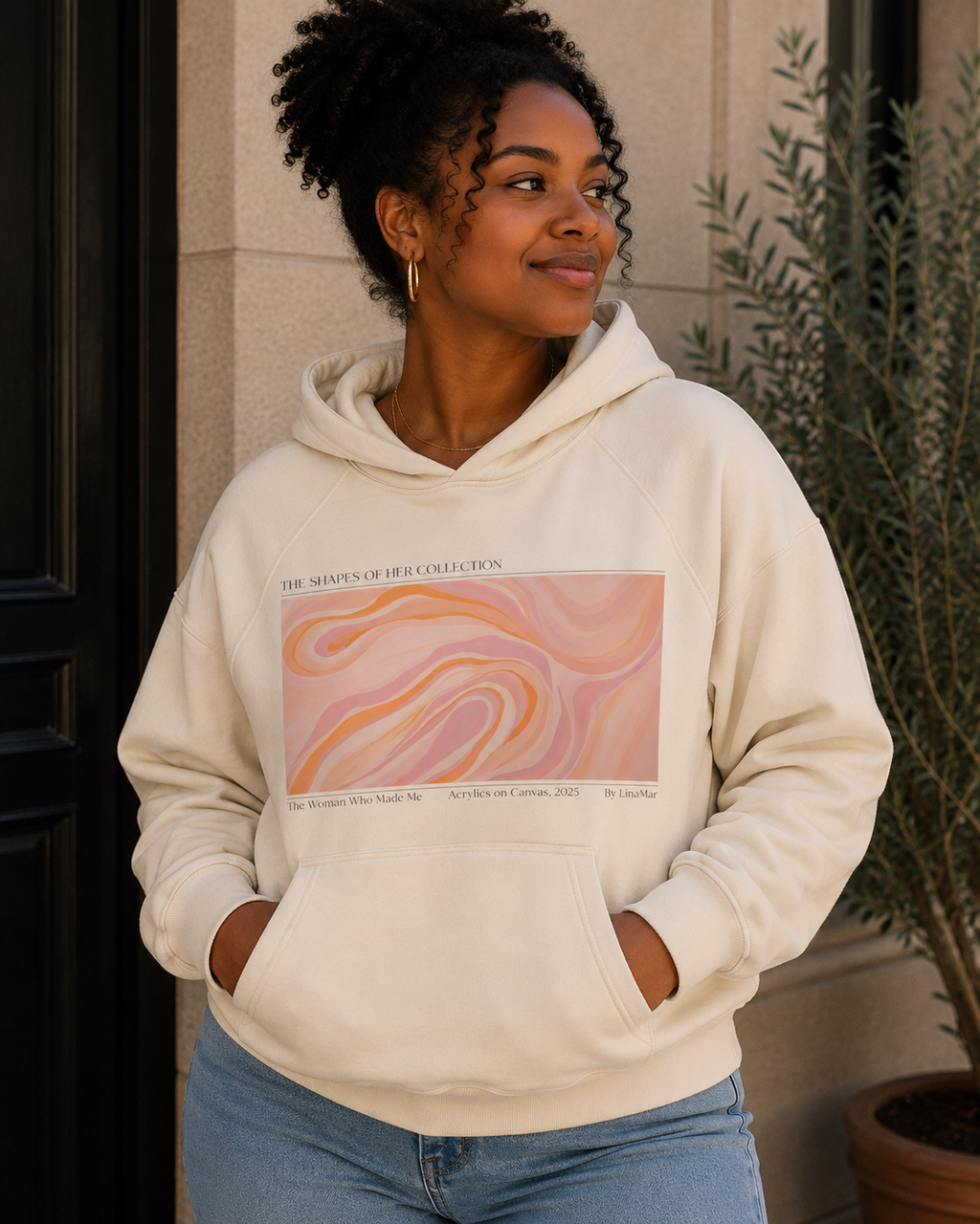 Sudadera "The Woman Who Made Me"