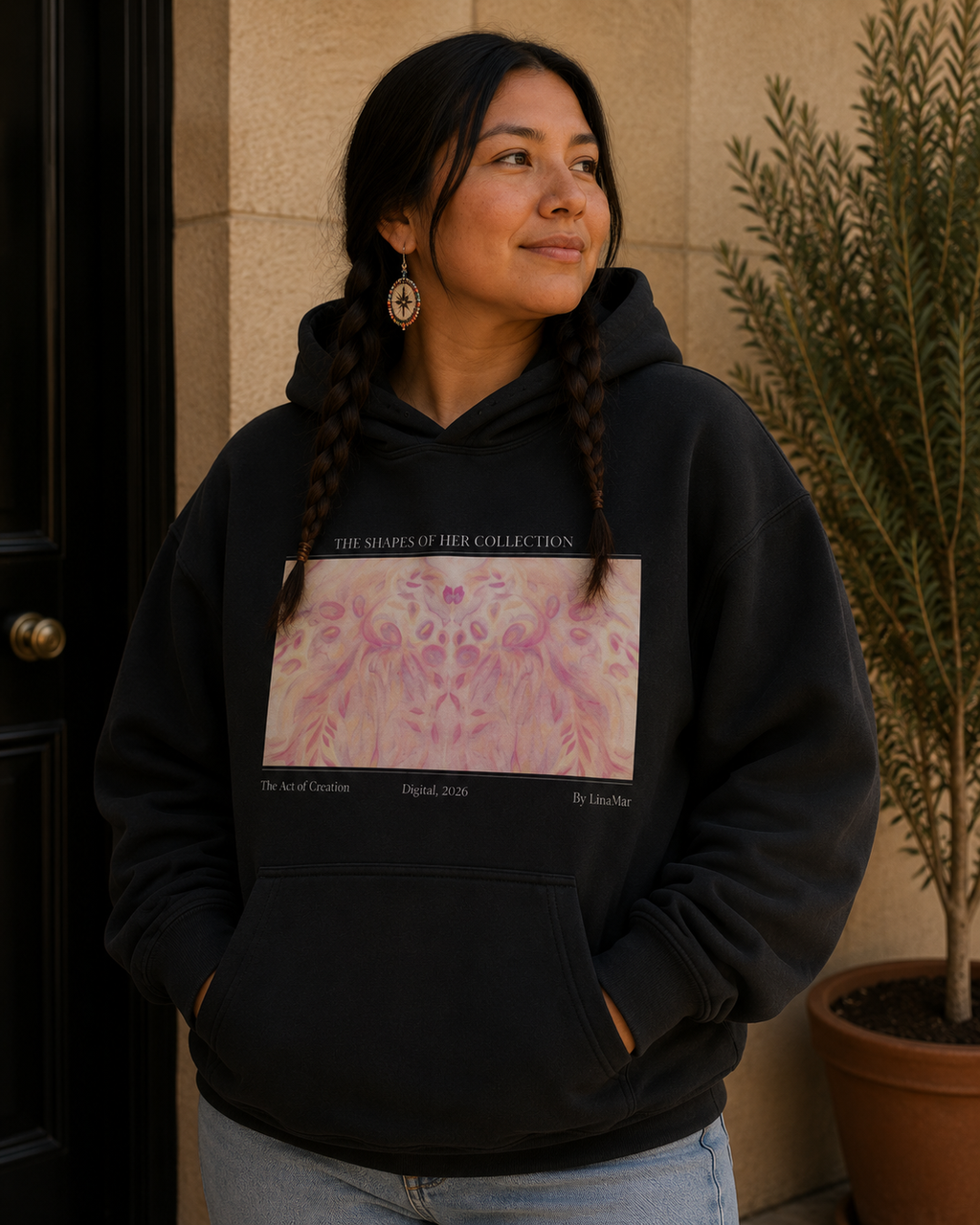 The Act of Creation Retro Hoodie