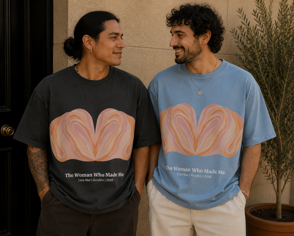The Woman Who Made Me, Vintage Oversized T-Shirt