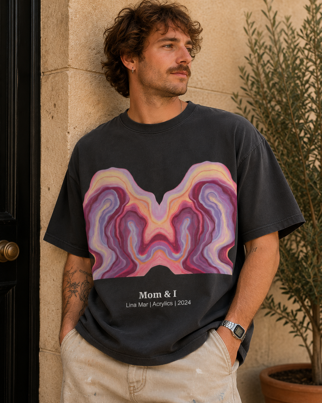 Mom & I — Vintage Oversized T-Shirt