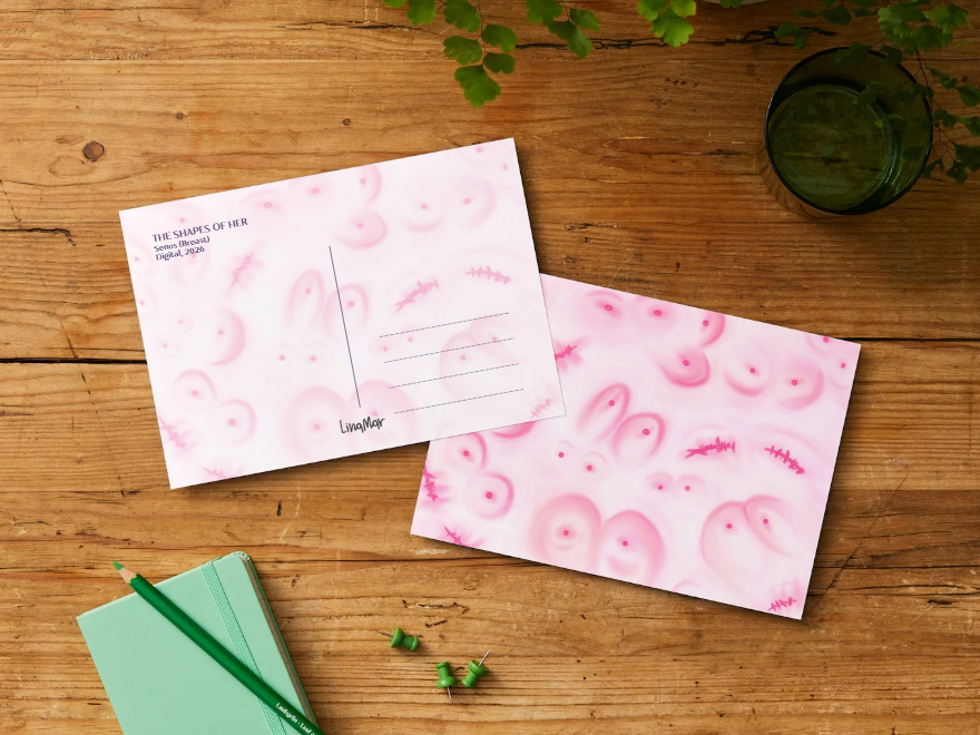 Les formes de son lot de 11 cartes postales
