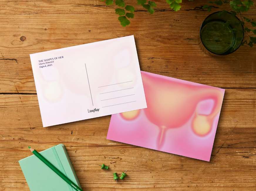 Les formes de son lot de 11 cartes postales